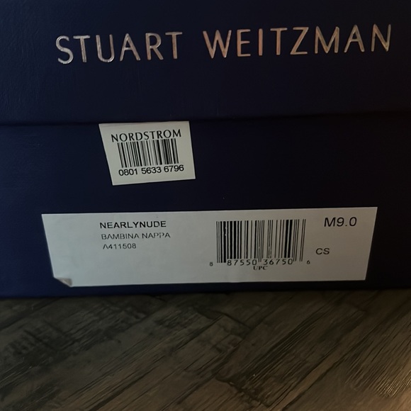 Stuart Weitzman NearlyNude Block Heels - Picture 4 of 7